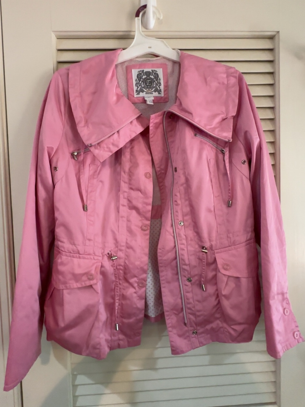2000s Pink Women's Lightweight Rain Jacket